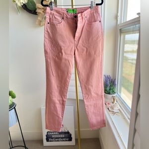 Free people * Sandrine rose. Premium luxury brand. size 29. Mid rise jeans